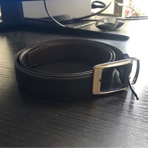 Perry Ellis Black/Brown Men’s Reversible Belt (Size 34 ) (Black/Brown)